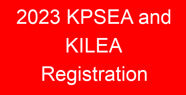 2023 KPSEA and KILEA Registration