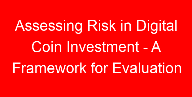 Assessing Risk in Digital Coin Investment – A Framework for Evaluation