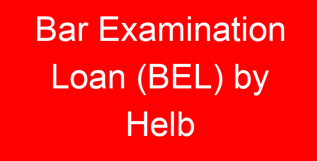 Bar Examination Loan (BEL) by Helb