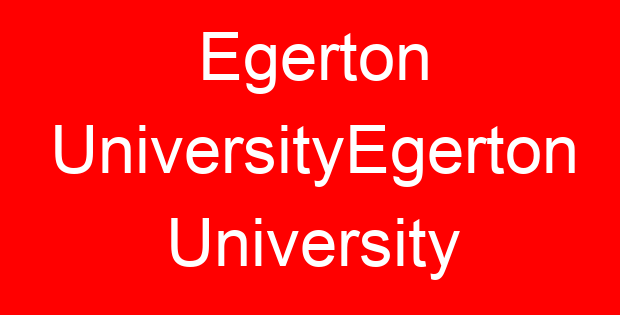 Egerton UniversityEgerton University