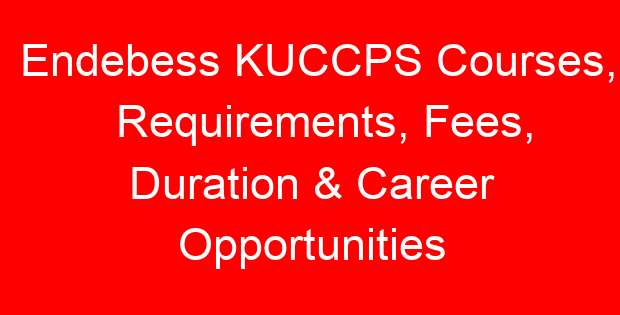 Endebess KUCCPS Courses, Requirements, Fees, Duration & Career Opportunities