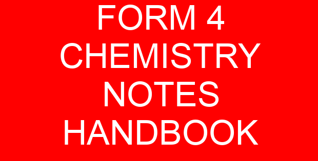 FORM 4 CHEMISTRY NOTES HANDBOOK