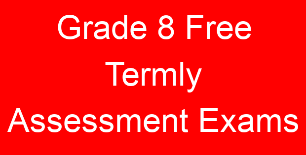 Grade 8 Free Termly Assessment Exams