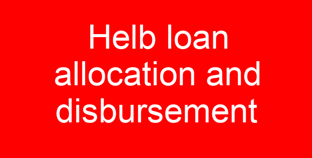 Helb loan allocation and disbursement