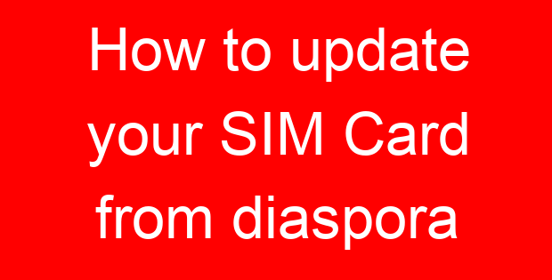 How to update your SIM Card from diaspora