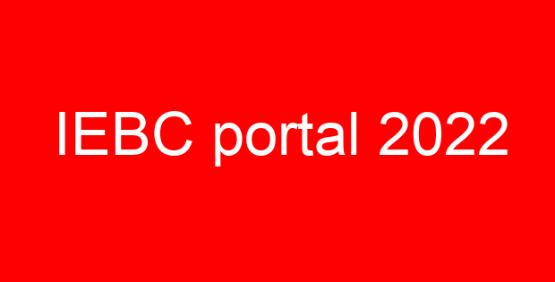 IEBC portal 2022