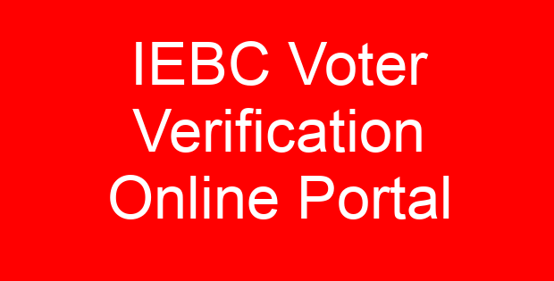 IEBC Voter Verification Online Portal