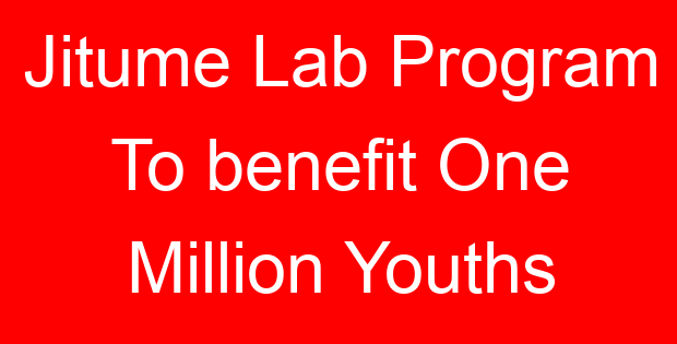 Jitume Lab Program To benefit One Million Youths