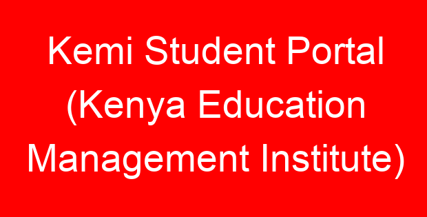 Kemi Student Portal (Kenya Education Management Institute)