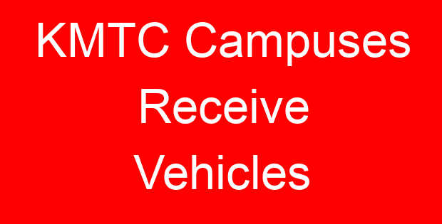 KMTC Campuses Receive Vehicles