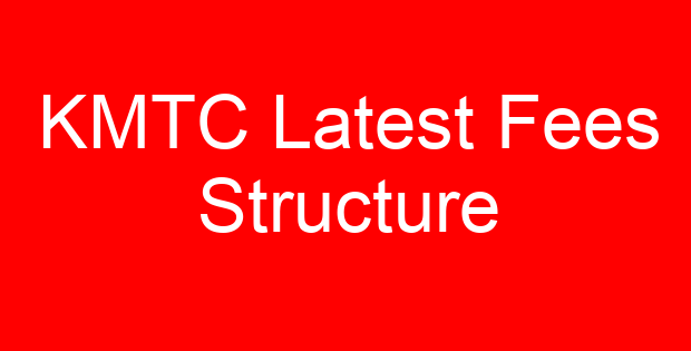 KMTC Latest Fees Structure