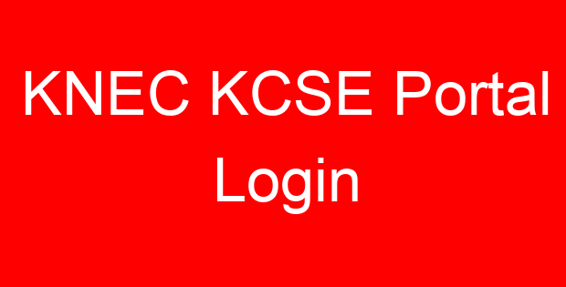 KNEC KCSE Portal Login