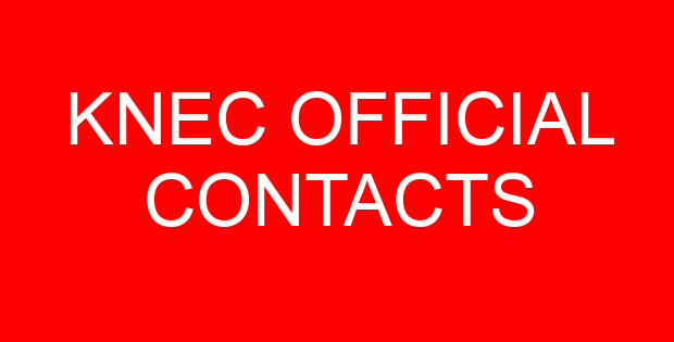 KNEC OFFICIAL CONTACTS