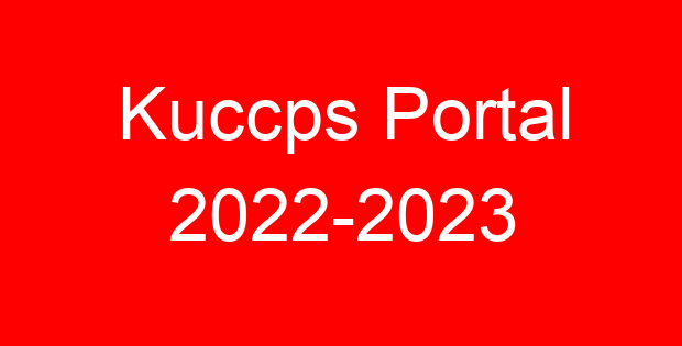 Kuccps Portal 2022-2023