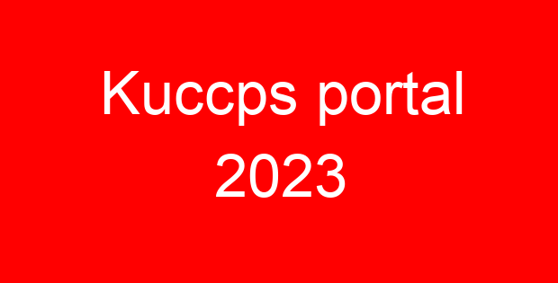Kuccps portal 2023