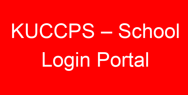 KUCCPS – School Login Portal