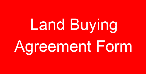 Land Buying Agreement Form