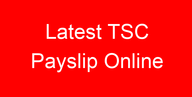 Latest TSC Payslip Online