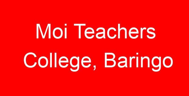 Moi Teachers College, Baringo