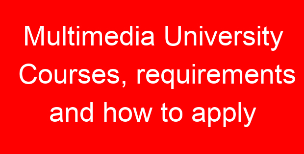 Multimedia University Courses, requirements and how to apply