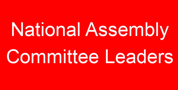National Assembly Committee Leaders
