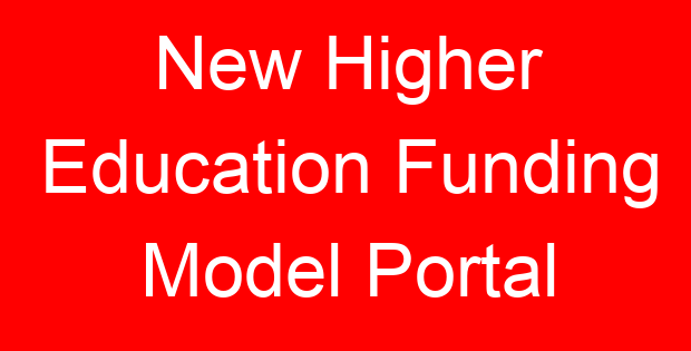 New Higher Education Funding Model Portal