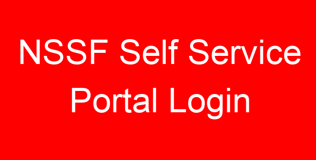 NSSF Self Service Portal Login