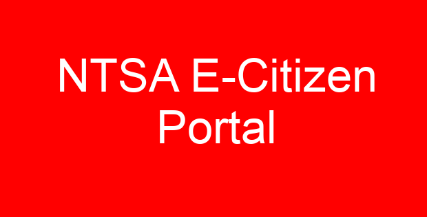 NTSA E-Citizen Portal