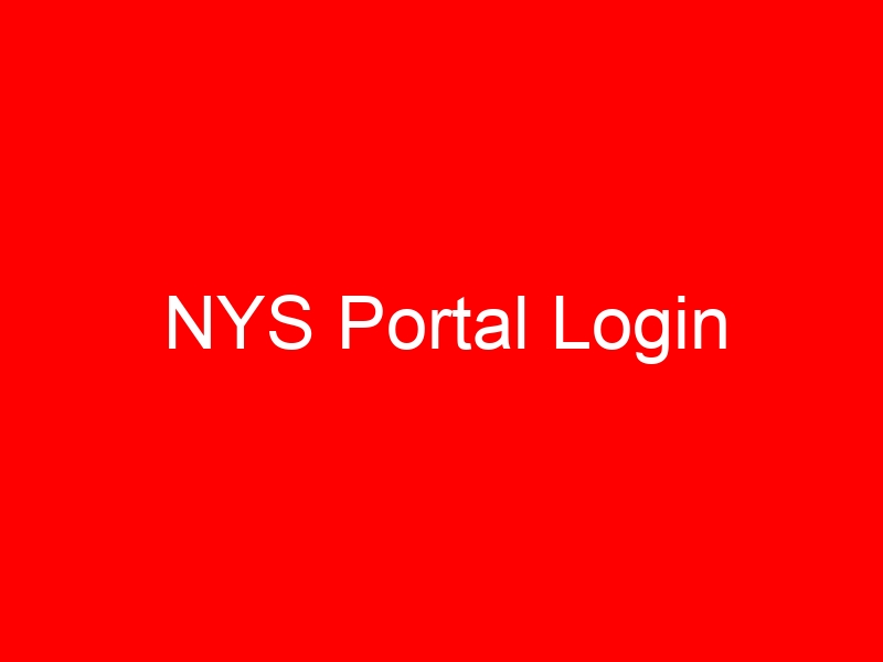 NYS Portal Login