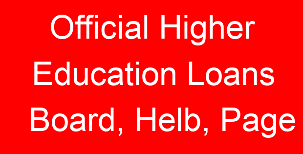 Official Higher Education Loans Board, Helb, Page
