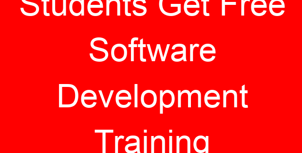Students Get Free Software Development Training