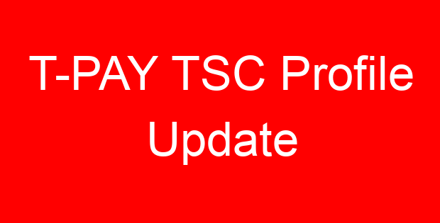 T-PAY TSC Profile Update