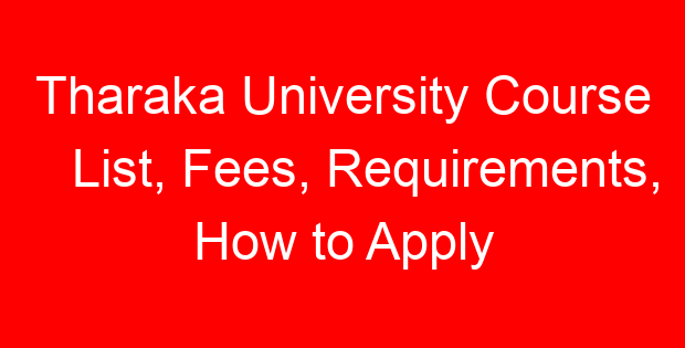 Tharaka University Course List, Fees, Requirements, How to Apply