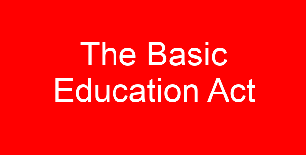 The Basic Education Act