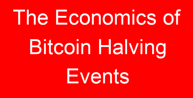 The Economics of Bitcoin Halving Events