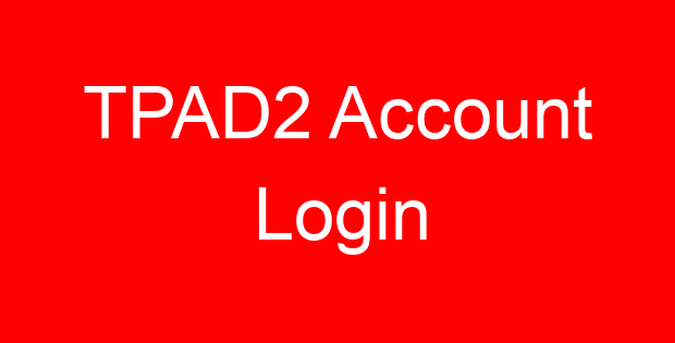 TPAD2 Account Login