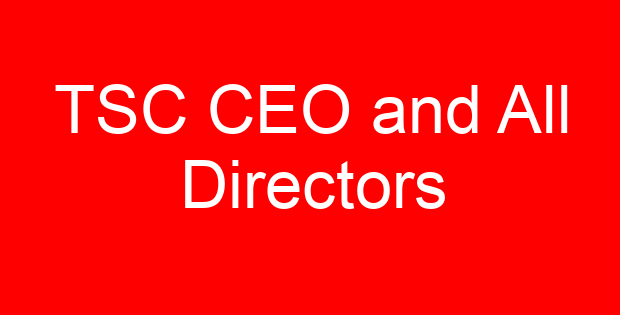 TSC CEO and All Directors