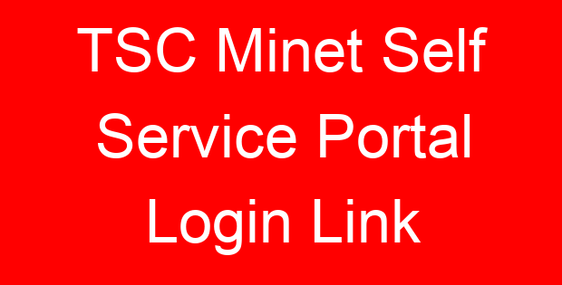 TSC Minet Self Service Portal Login Link