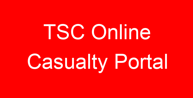 TSC Online Casualty Portal