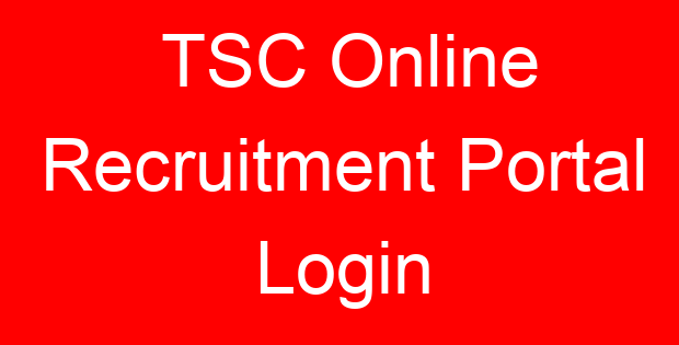  TSC Online Recruitment Portal Login