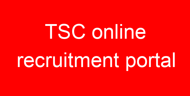 TSC online recruitment portal