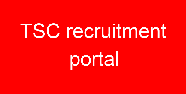 TSC recruitment portal