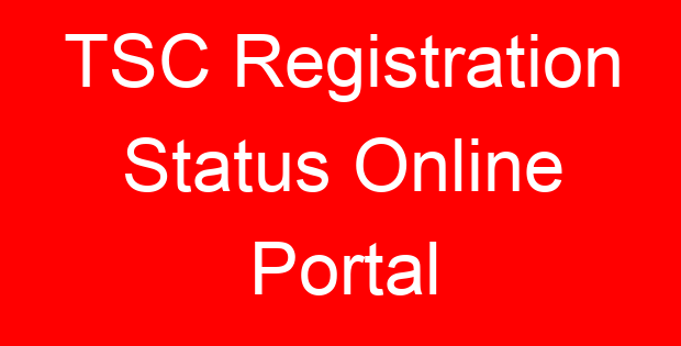 TSC Registration Status Online Portal