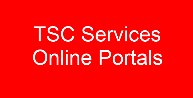 TSC Services Online Portals