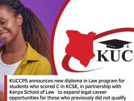 Kuccps Diploma in Law (Paralegal Studies): Intakes, Requirements, Duration & Fees