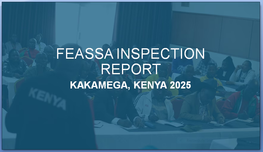 Feasssa Games 2025 in Kakamega: Inspection and Venues