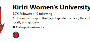 KIRIRI WOMEN UNIVERSITY OF SCIENCE AND TECHNOLOGY- COURSES, FEES & PROSPECTUS FOR 2026/ 2027