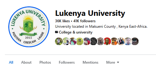 LUKENYA UNIVERSITY- COURSES, FEES & PROSPECTUS FOR 2026/ 2027