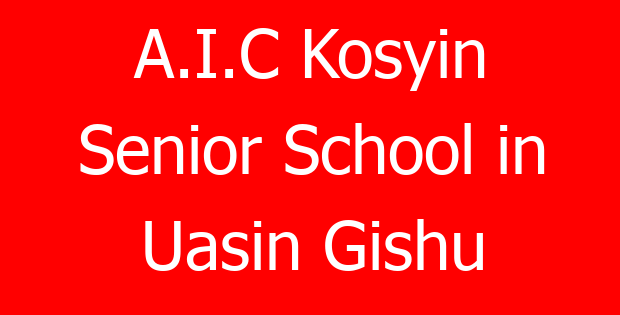A.I.C Kosyin Senior School in Uasin Gishu