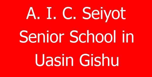 A. I. C. Seiyot Senior School in Uasin Gishu